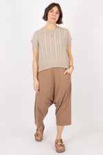 Sort Aarhus Baggy Wide Pants