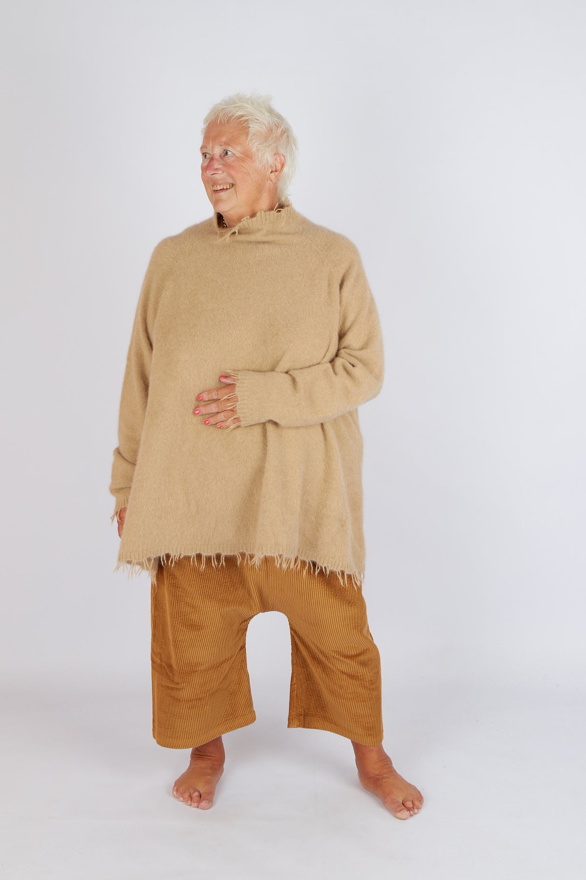 Sort Aarhus Marcelin Velvet Trousers