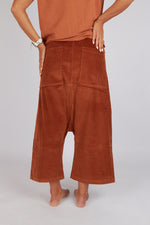 Sort Aarhus Marcelin Velvet Trousers
