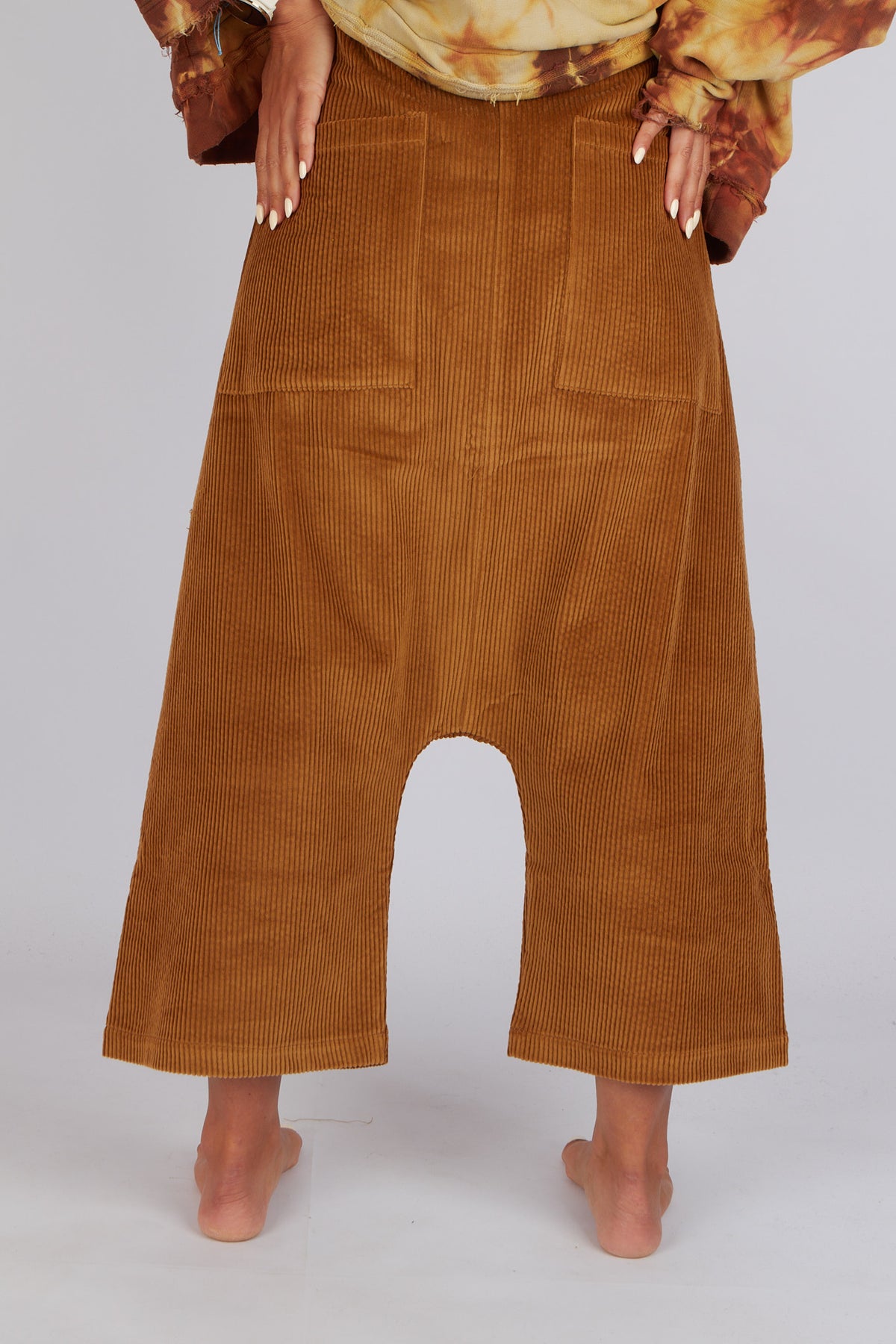 Sort Aarhus Marcelin Velvet Trousers