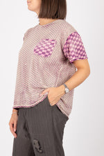 Magnolia Pearl Piecewise Pocket Boyfriend Tee