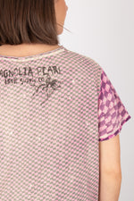 Magnolia Pearl Piecewise Pocket Boyfriend Tee