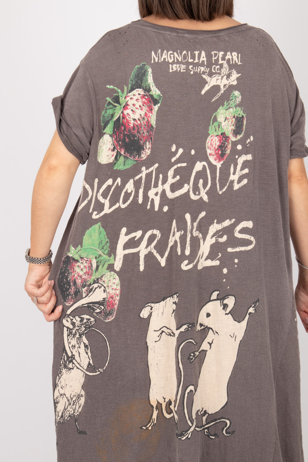 Magnolia Pearl Discotheque Fraises Tee Dress