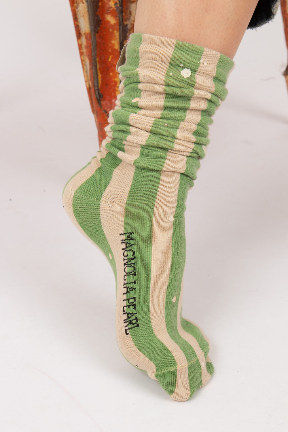 Magnolia Pearl Art Class OTK Socks