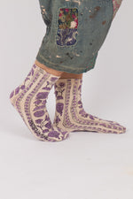 Magnolia Pearl Block Print Socks
