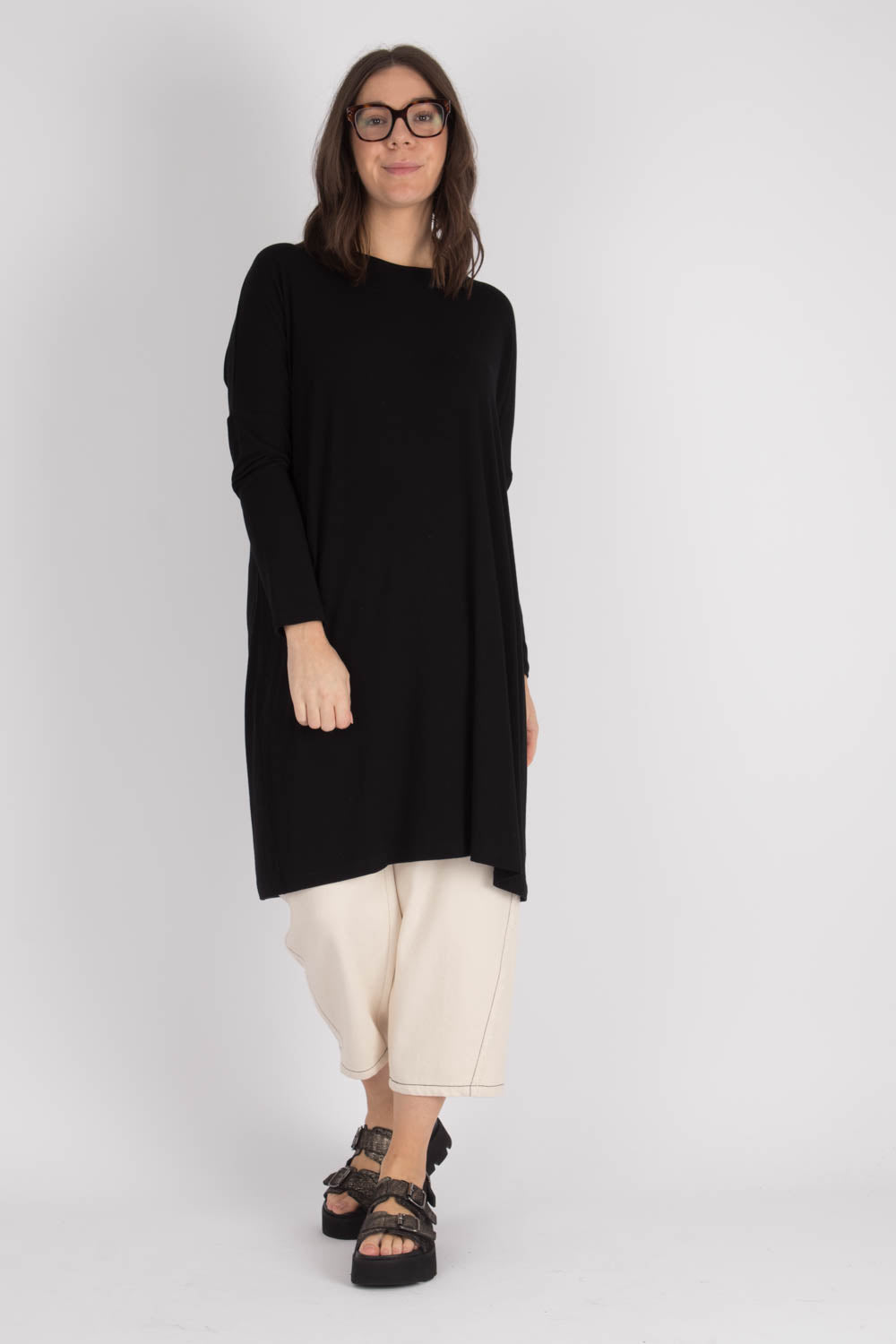 By Basics Oversized Tunic Dress