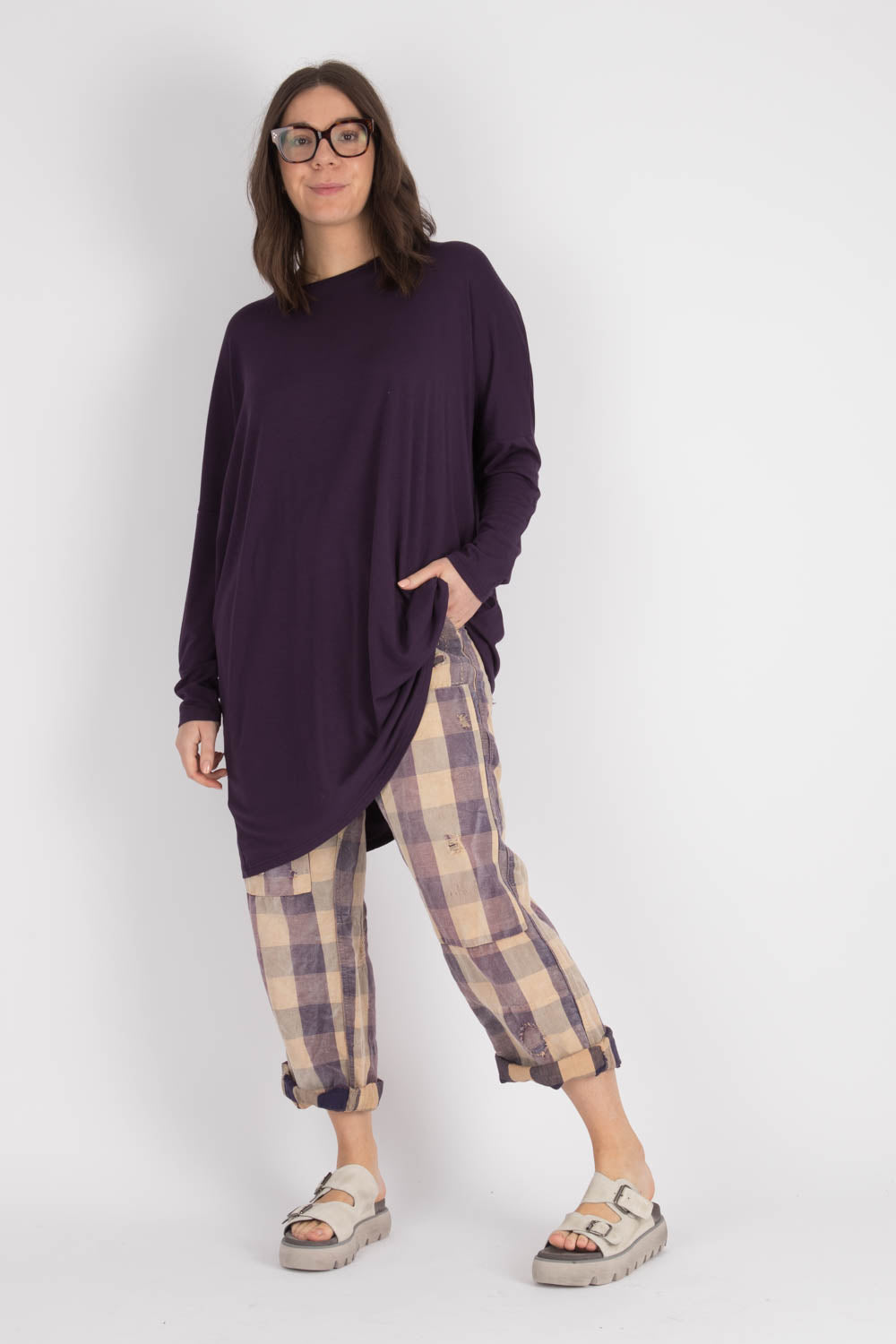 By Basics Oversized Tunic Dress