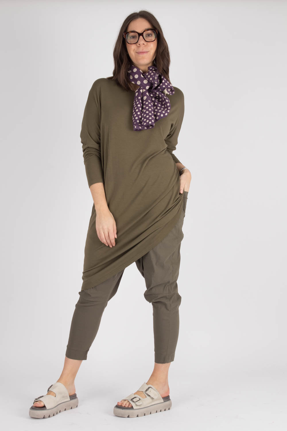 By Basics Oversized Tunic Dress