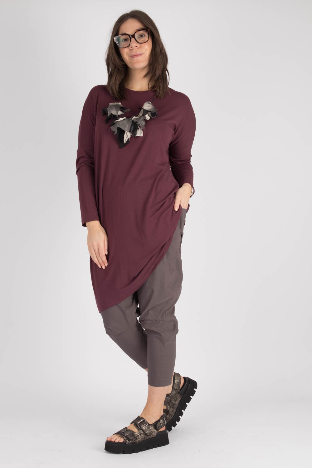 By Basics Oversized Tunic Dress