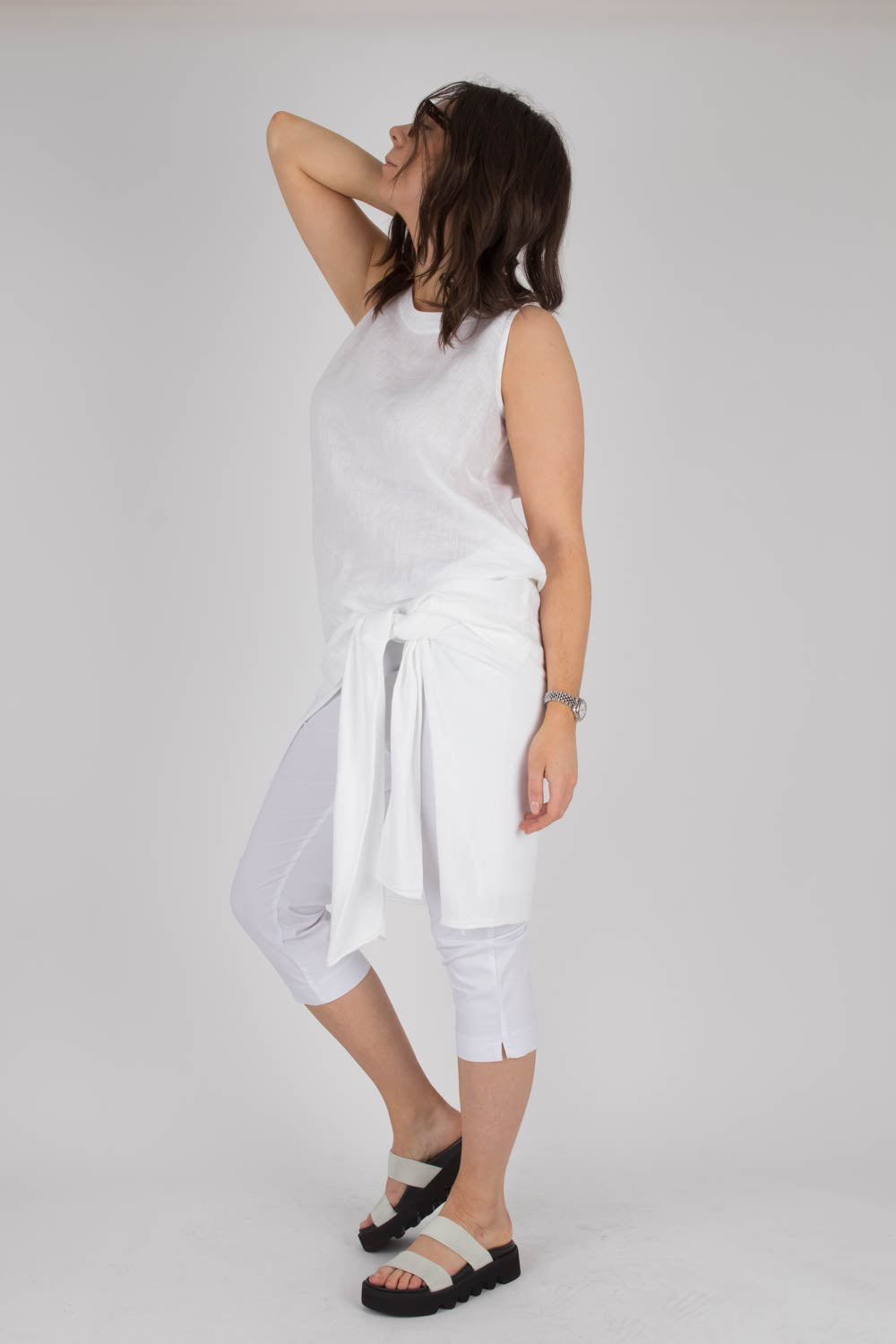 By Basics Linen Tunic