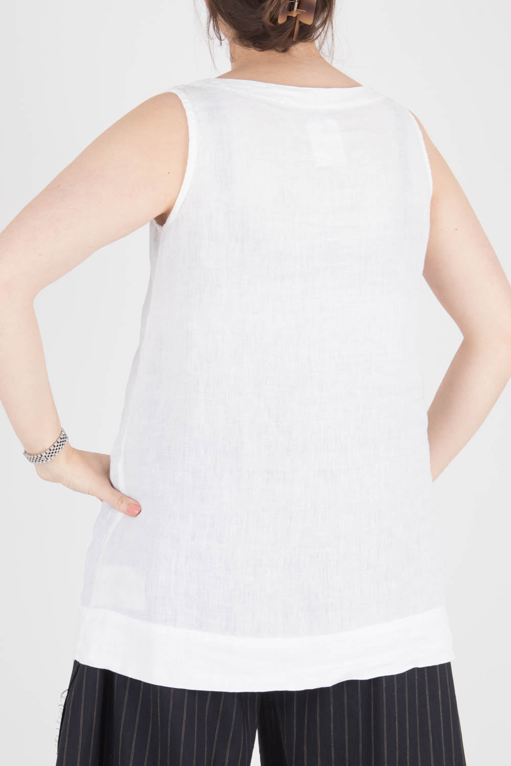 By Basics Linen Tunic