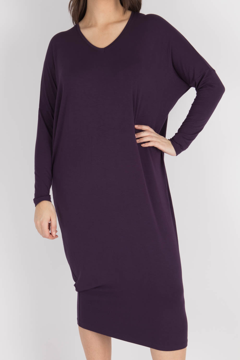 By Basics Dress V-Neck