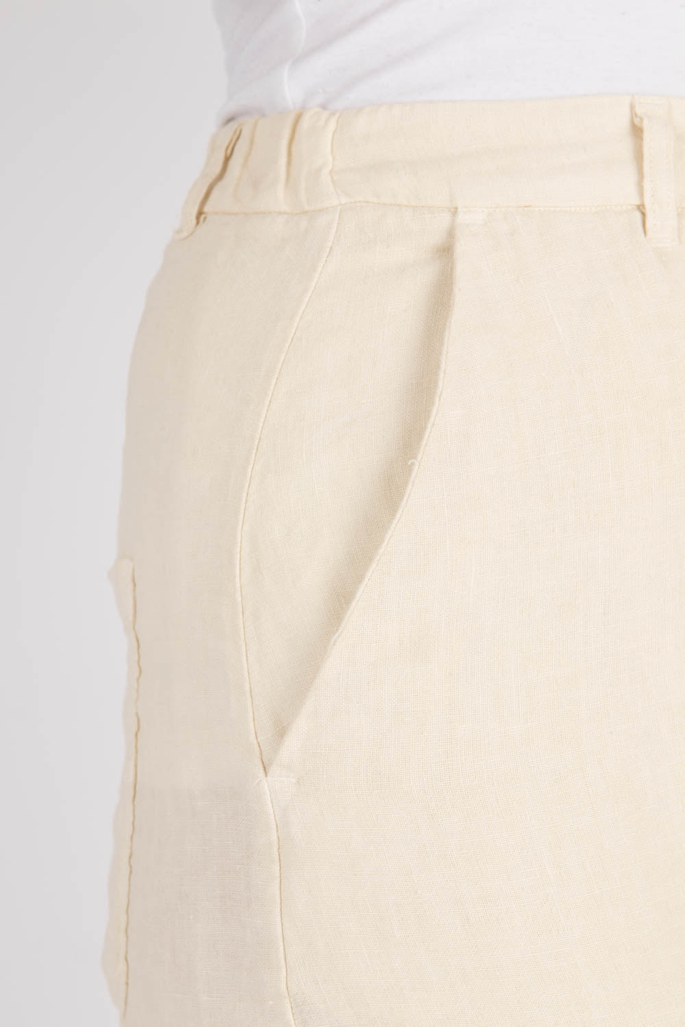 By Basics Low Crotch Chinos