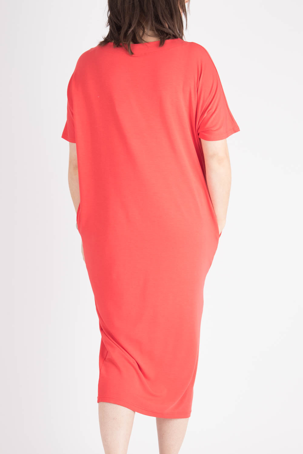 By Basics Dress With Boat Neck