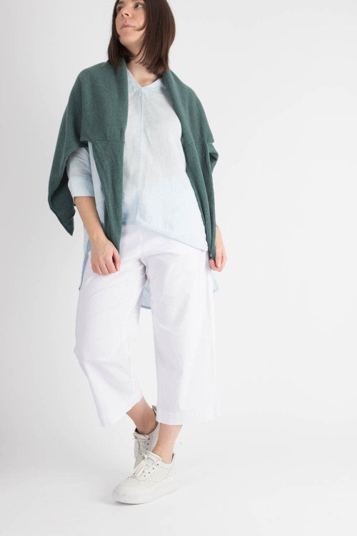 By Basics Wide Linen Blouse