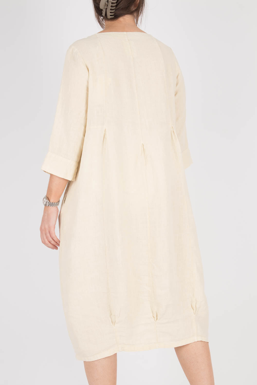 By Basics Linen Long Dress