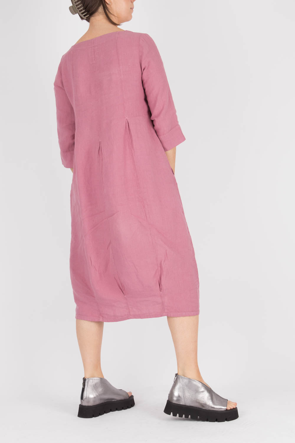 By Basics Linen Long Dress