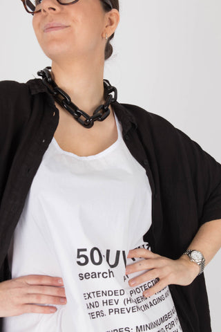 Jianhui Recycled Wooden Chain Necklace