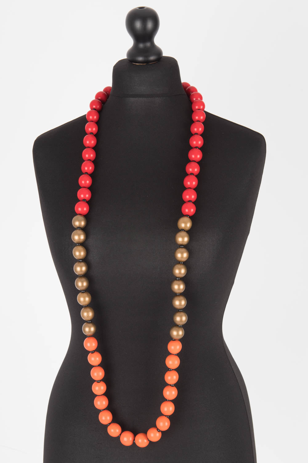 Jianhui Colour Block Beads Necklace