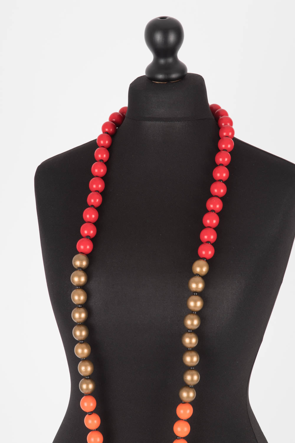 Jianhui Colour Block Beads Necklace