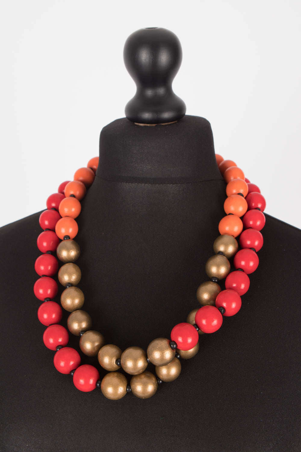 Jianhui Colour Block Beads Necklace