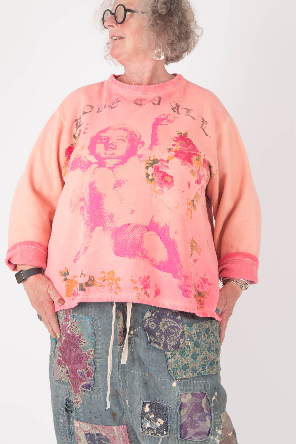 Magnolia Pearl Love To All Hermosa Sweatshirt