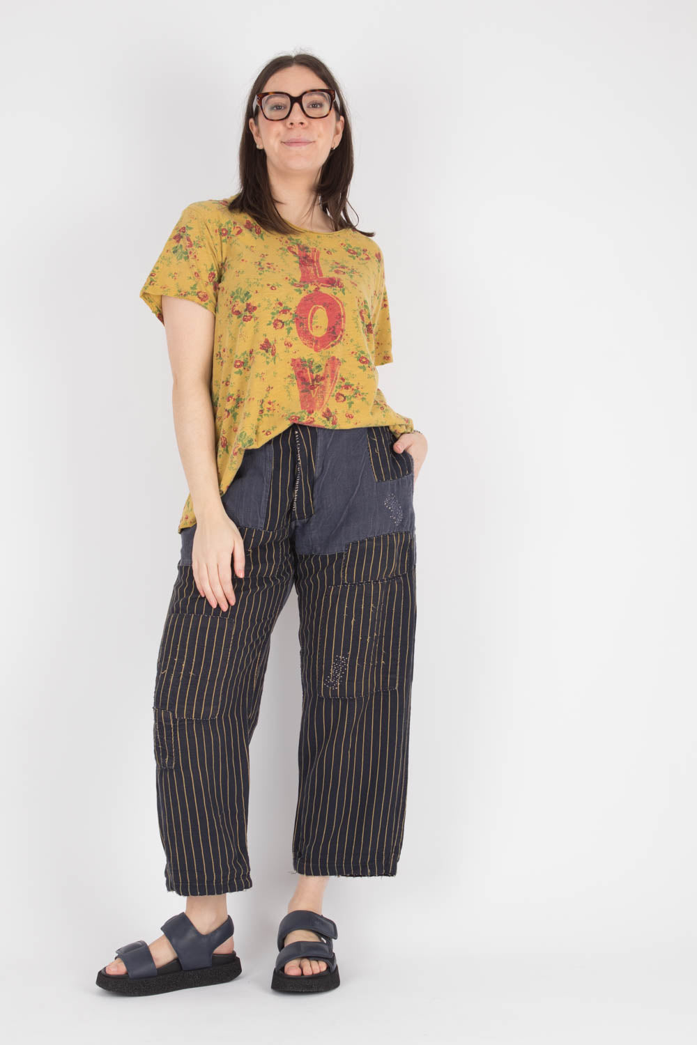 Magnolia Pearl Linen Lilou Trousers