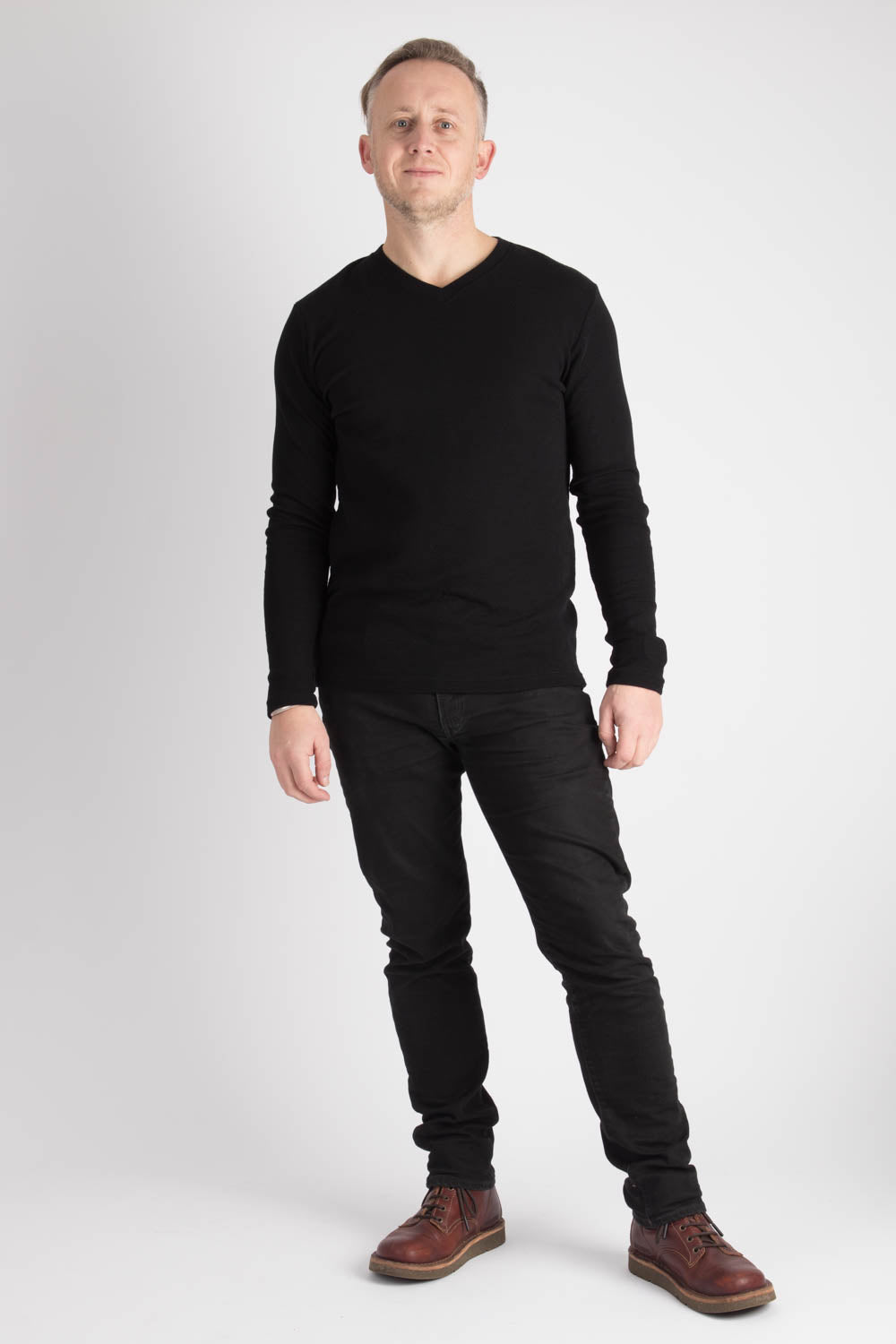 Ram V Neck Knit