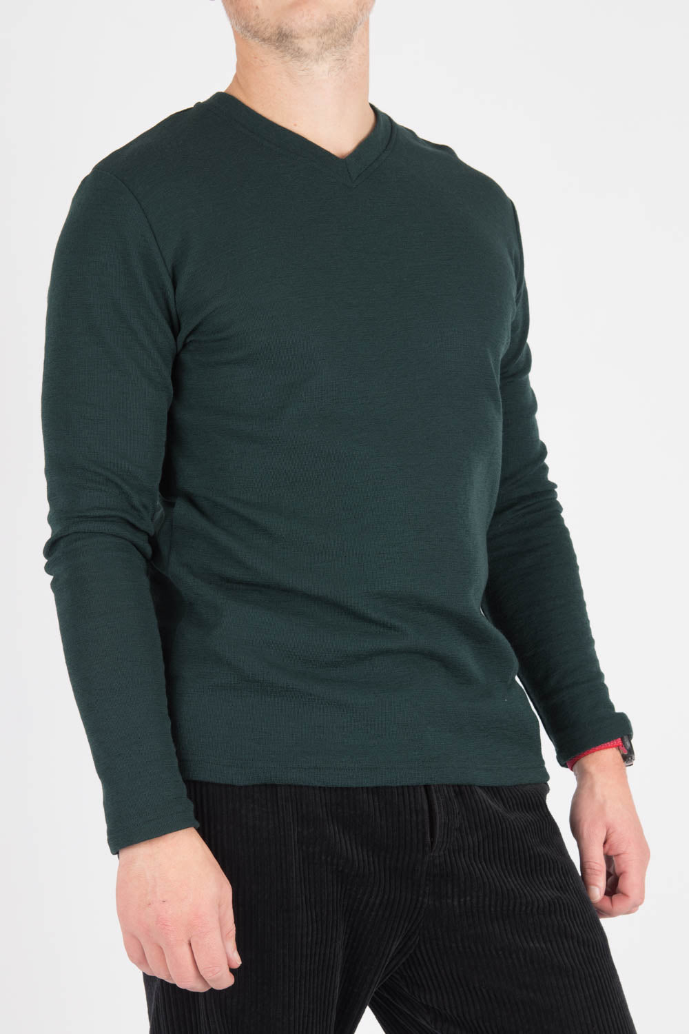 Ram V Neck Knit