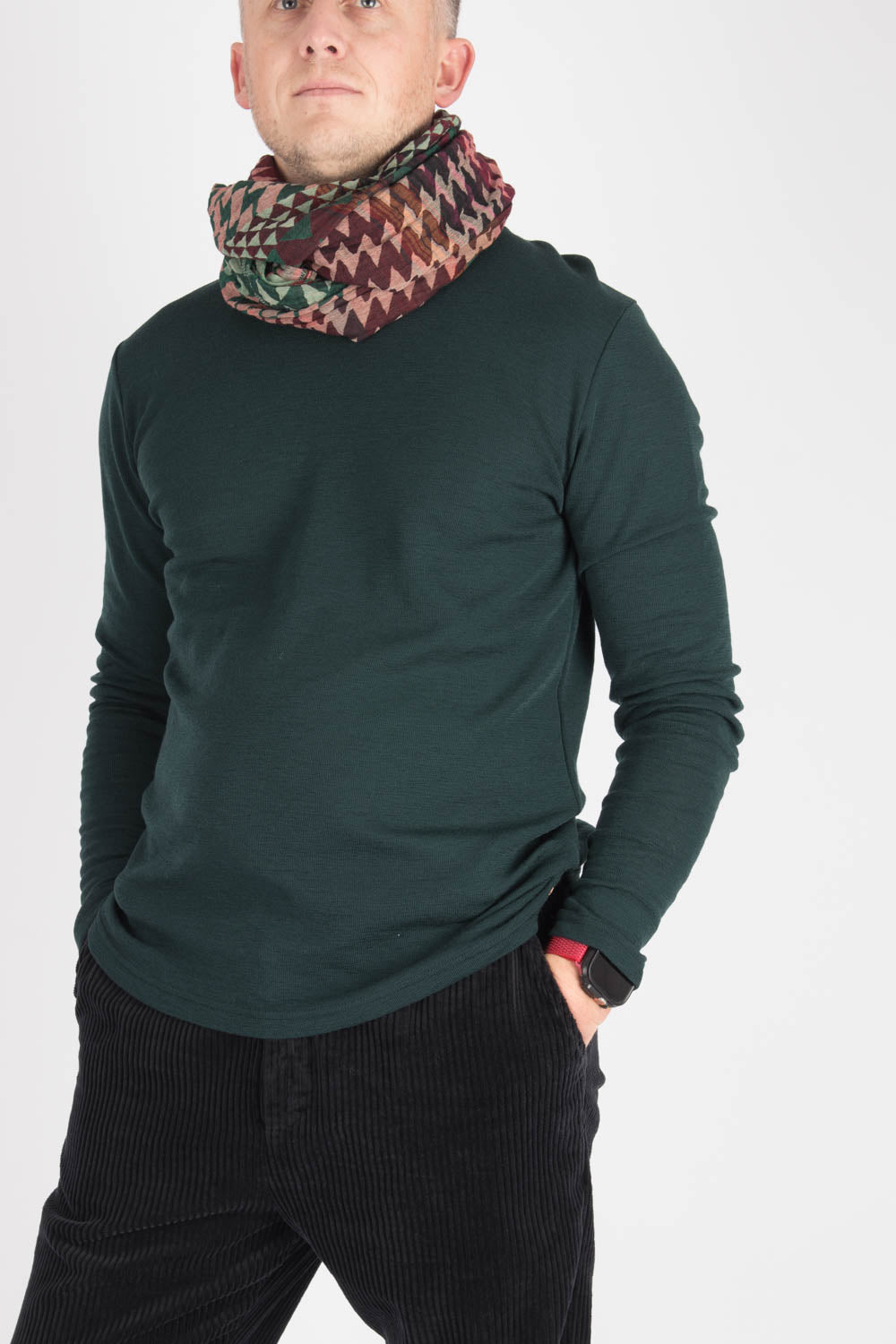 Ram V Neck Knit