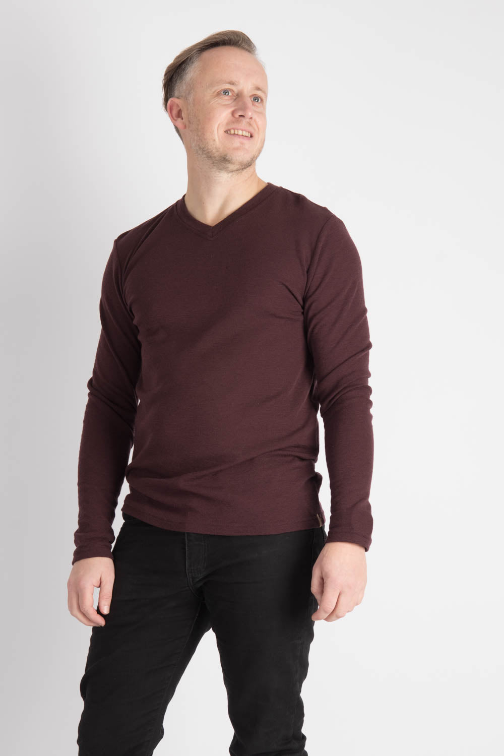 Ram V Neck Knit