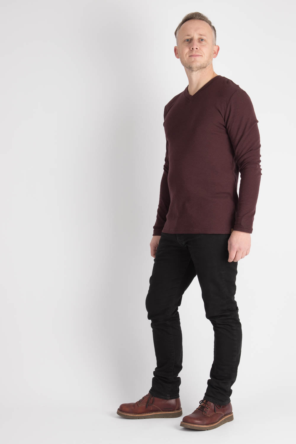 Ram V Neck Knit