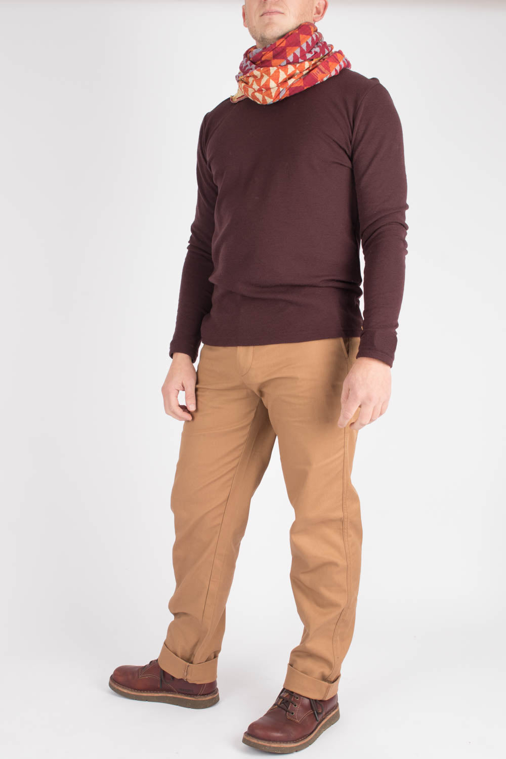 Ram V Neck Knit