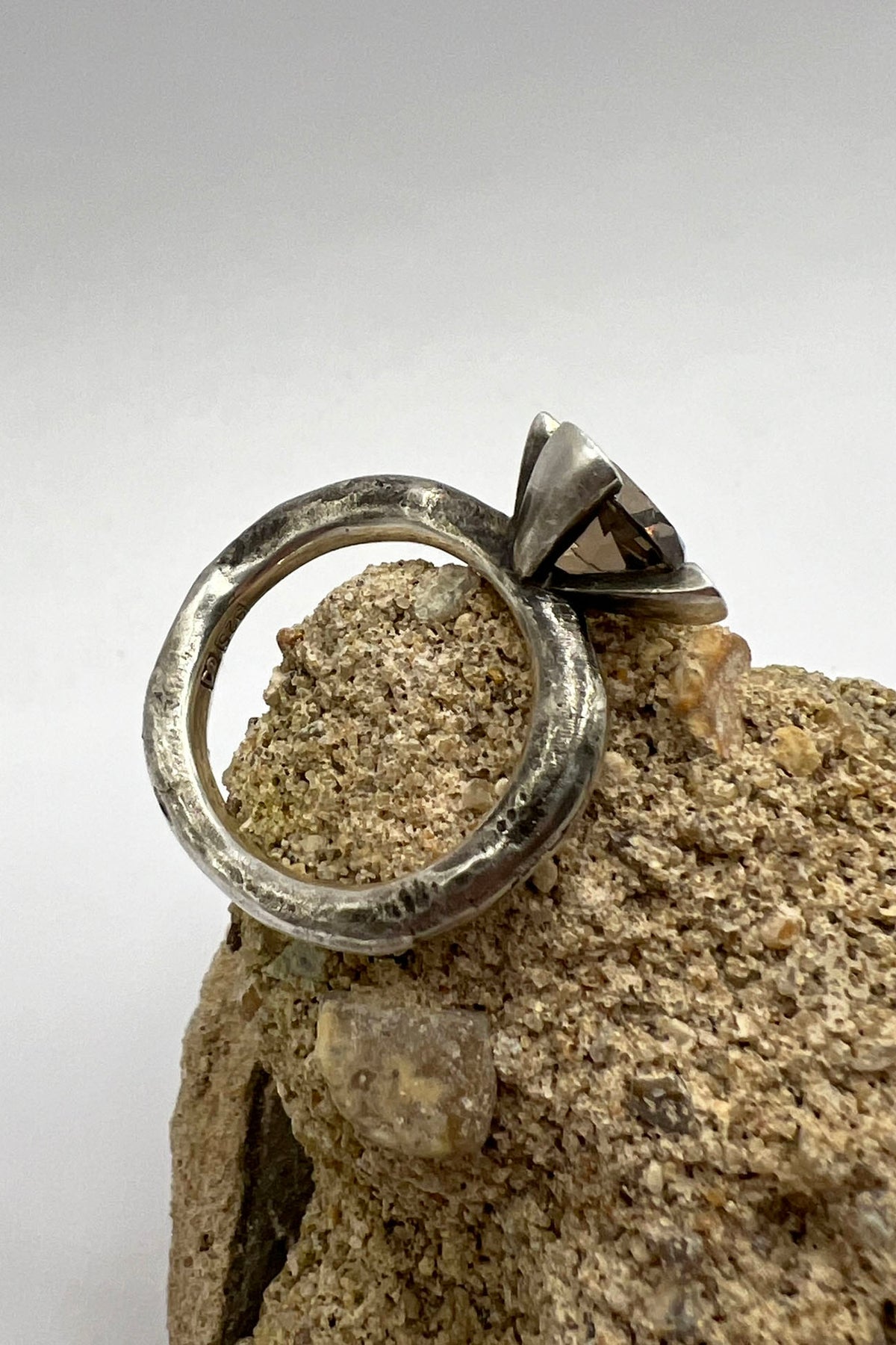 DARKGEM Smoky Quartz Ring