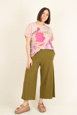 Magnolia Pearl Cotton Jersey Graphics T