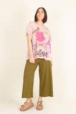 Magnolia Pearl Cotton Jersey Graphics T