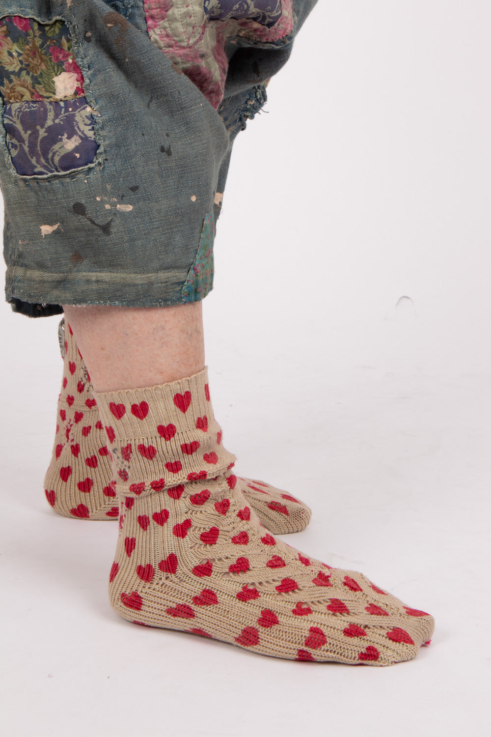 Magnolia Pearl Tiny Heart Little Dipper Socks