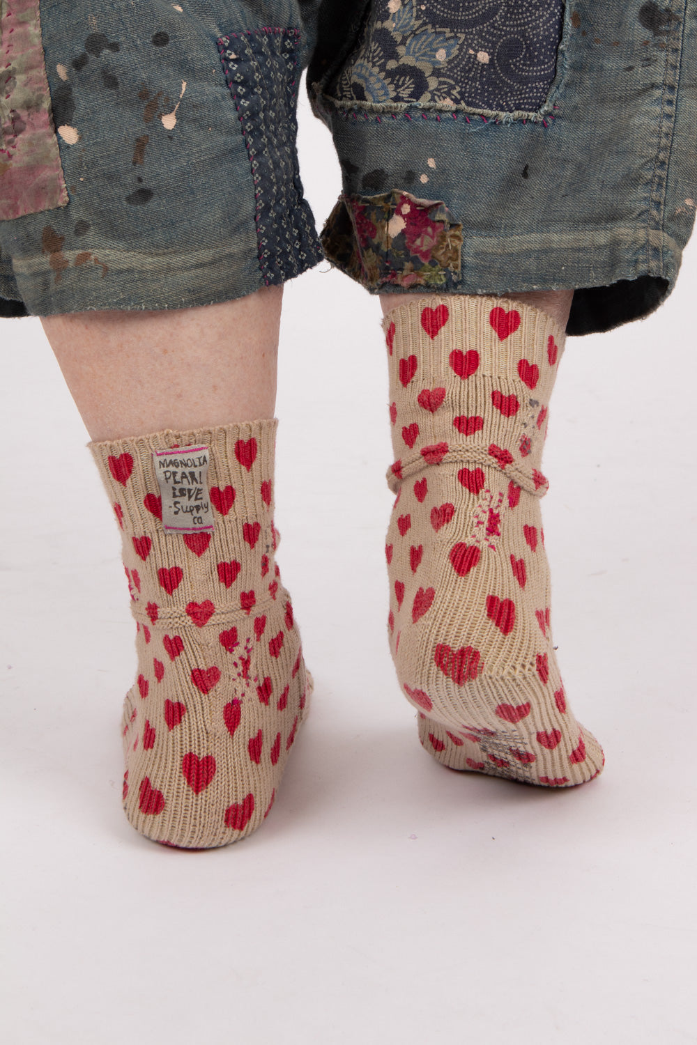 Magnolia Pearl Tiny Heart Little Dipper Socks