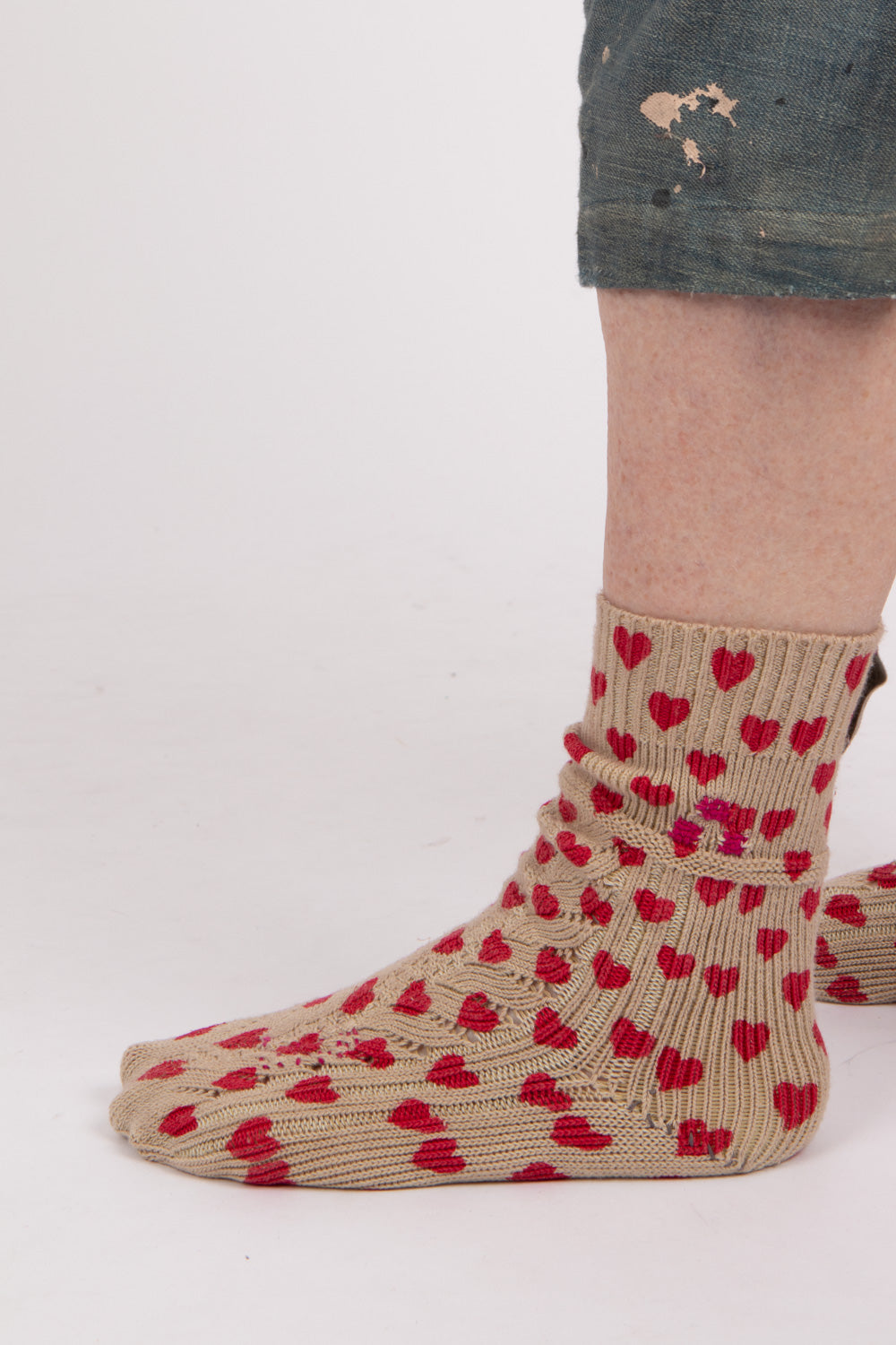 Magnolia Pearl Tiny Heart Little Dipper Socks