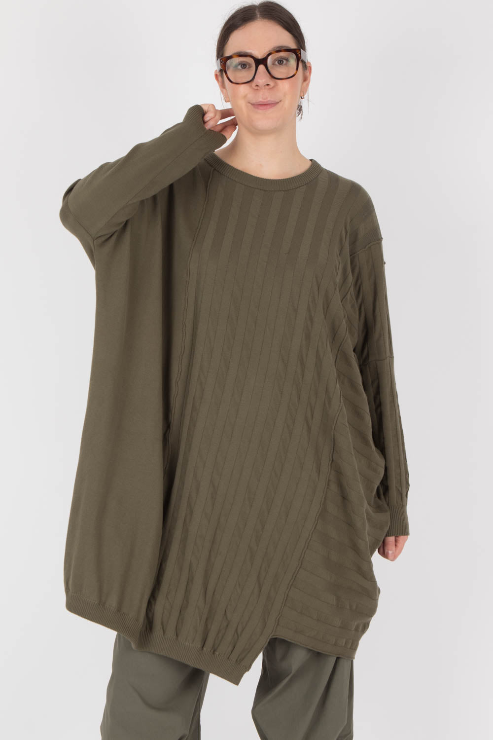 StudioB3 Frame Knit Tunic