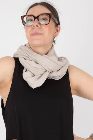 StudioB3 Avorio One-Sleeve Scarf