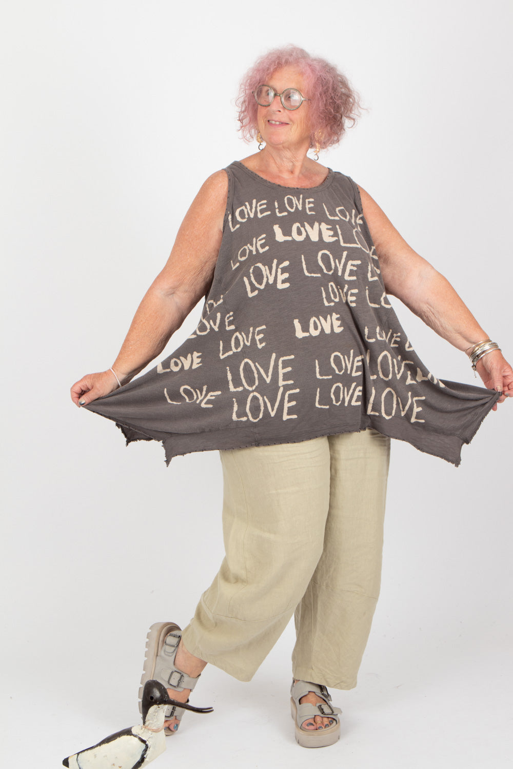 Magnolia Pearl Amor Paz Tank