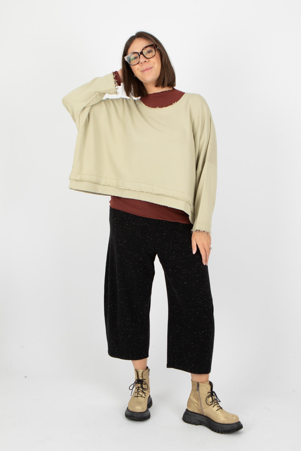 Neirami Chimney Collar Tee