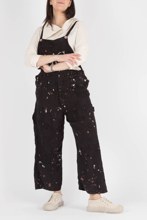 Magnolia Pearl Peace Painters Overalls