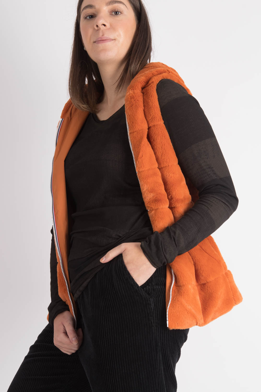 Laura Jo Reversible Gilet