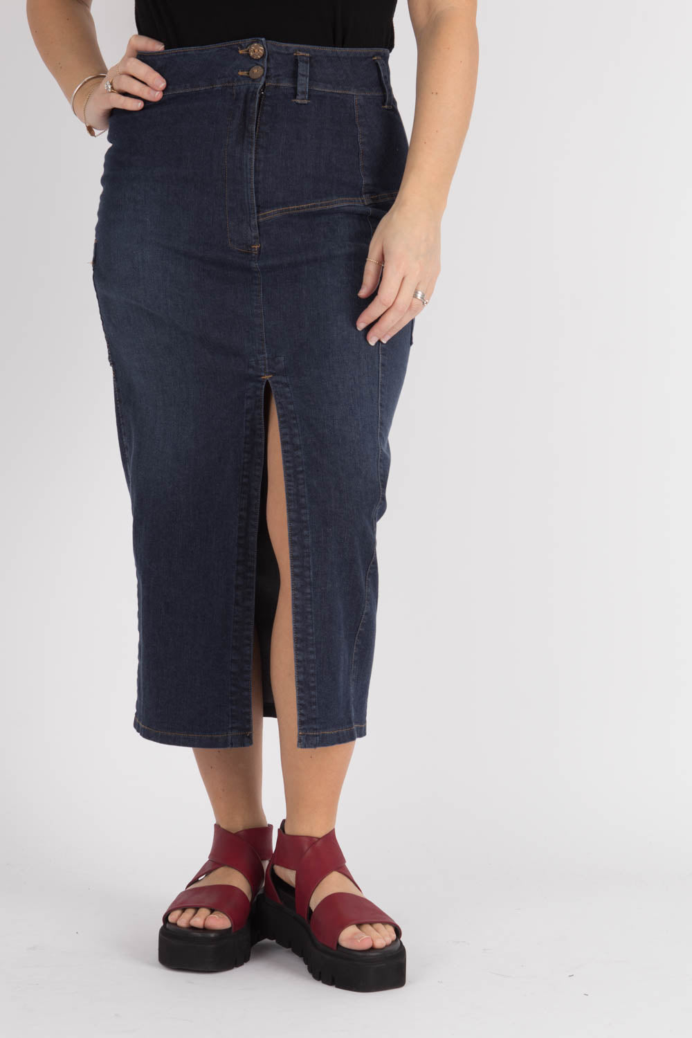 Lurdes Bergada Denim Skirt