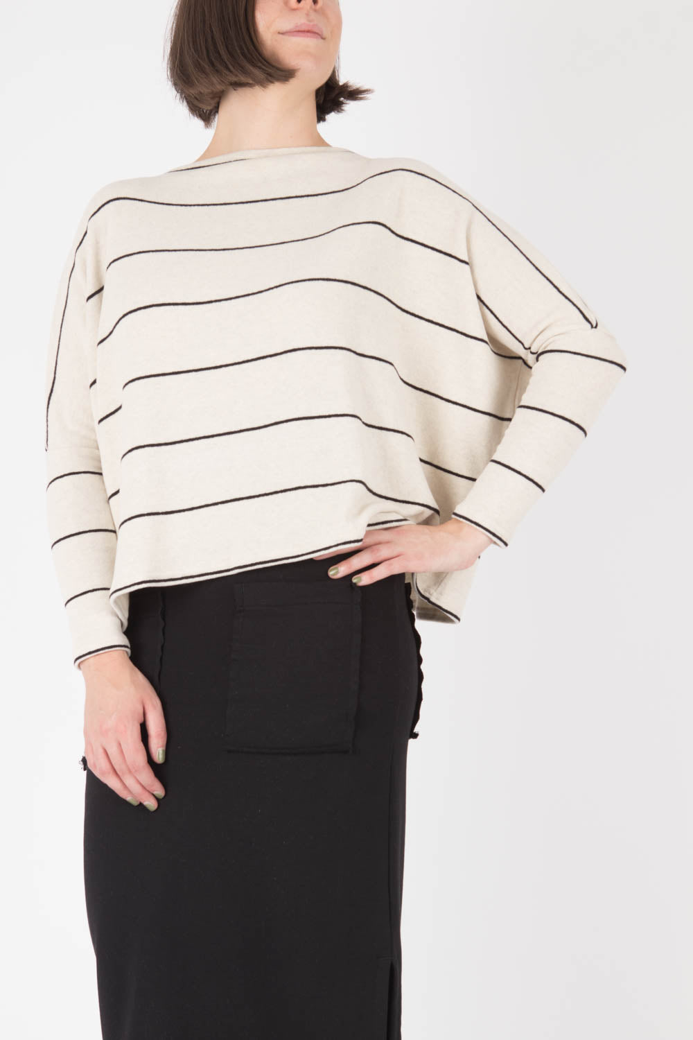 Neirami Boxy Boat Neck