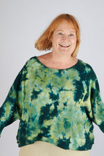 Estudio Viva Sofia Tie Dye Sweatshirt (Seafoam Tie Dye)
