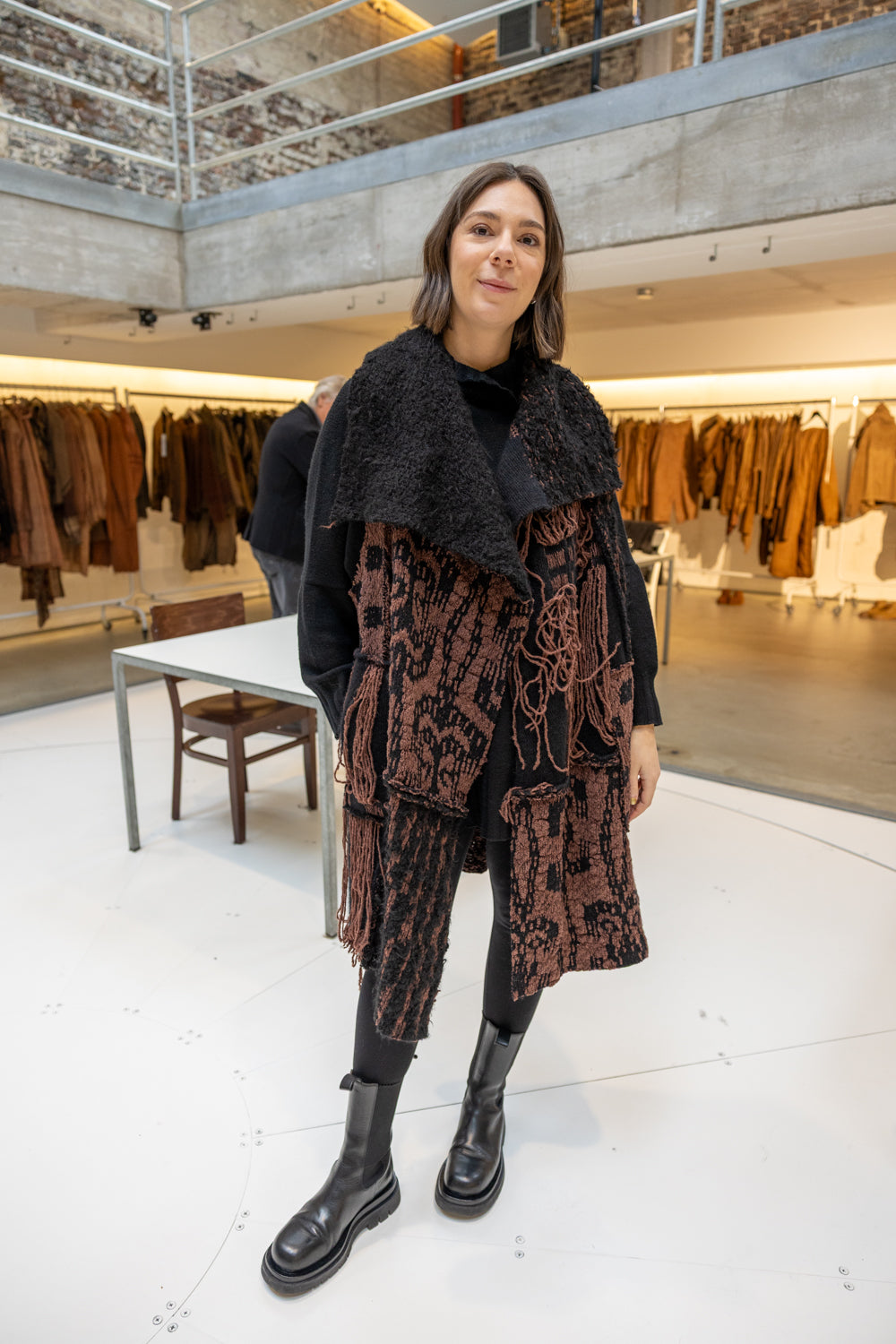 Rundholz Dip Knitted Vest
