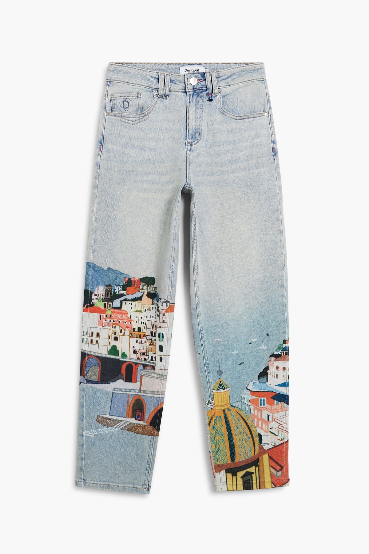 Desigual Amalfi Denim Trousers